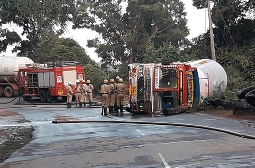 lpg tank leakage